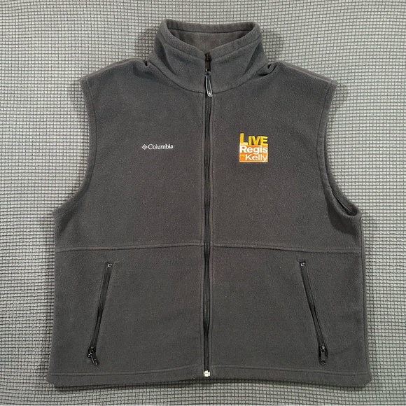 Columbia Other - Columbia Mens XL Fleece Vest Live Regis and Kelly Buena Vista TV Crew 2000s